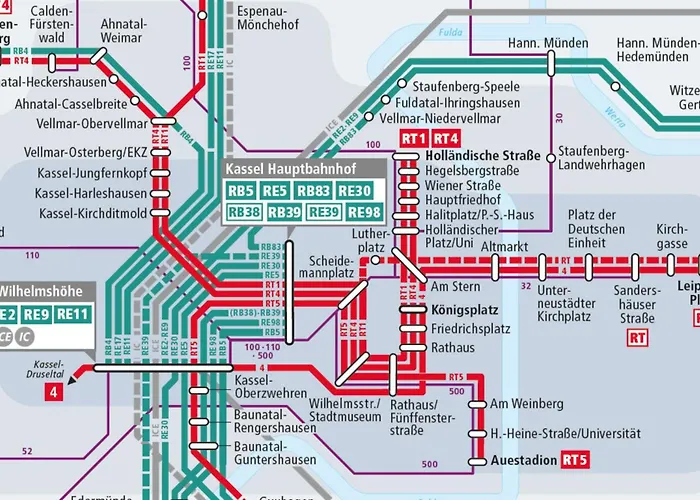 Apartment Orange 1og 1-4 Betten Zentral & Ruhig 3 Min Zur Tram Und Kassel